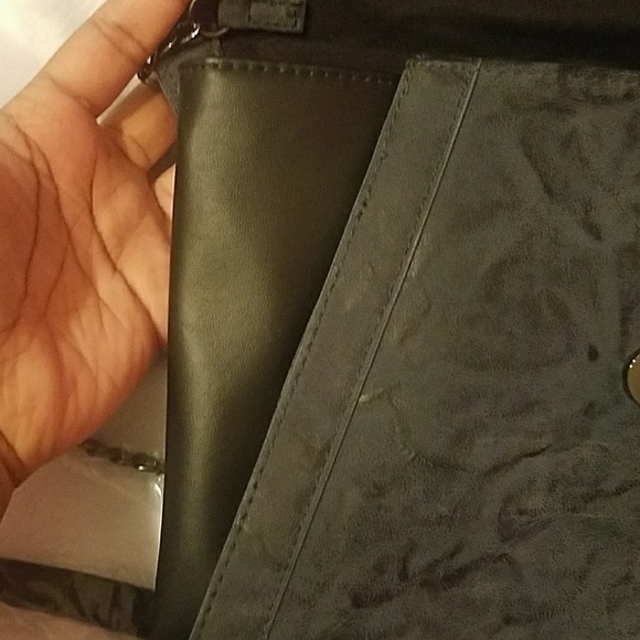 Rustic Gray/Black Clutch - Picture 7 of 8